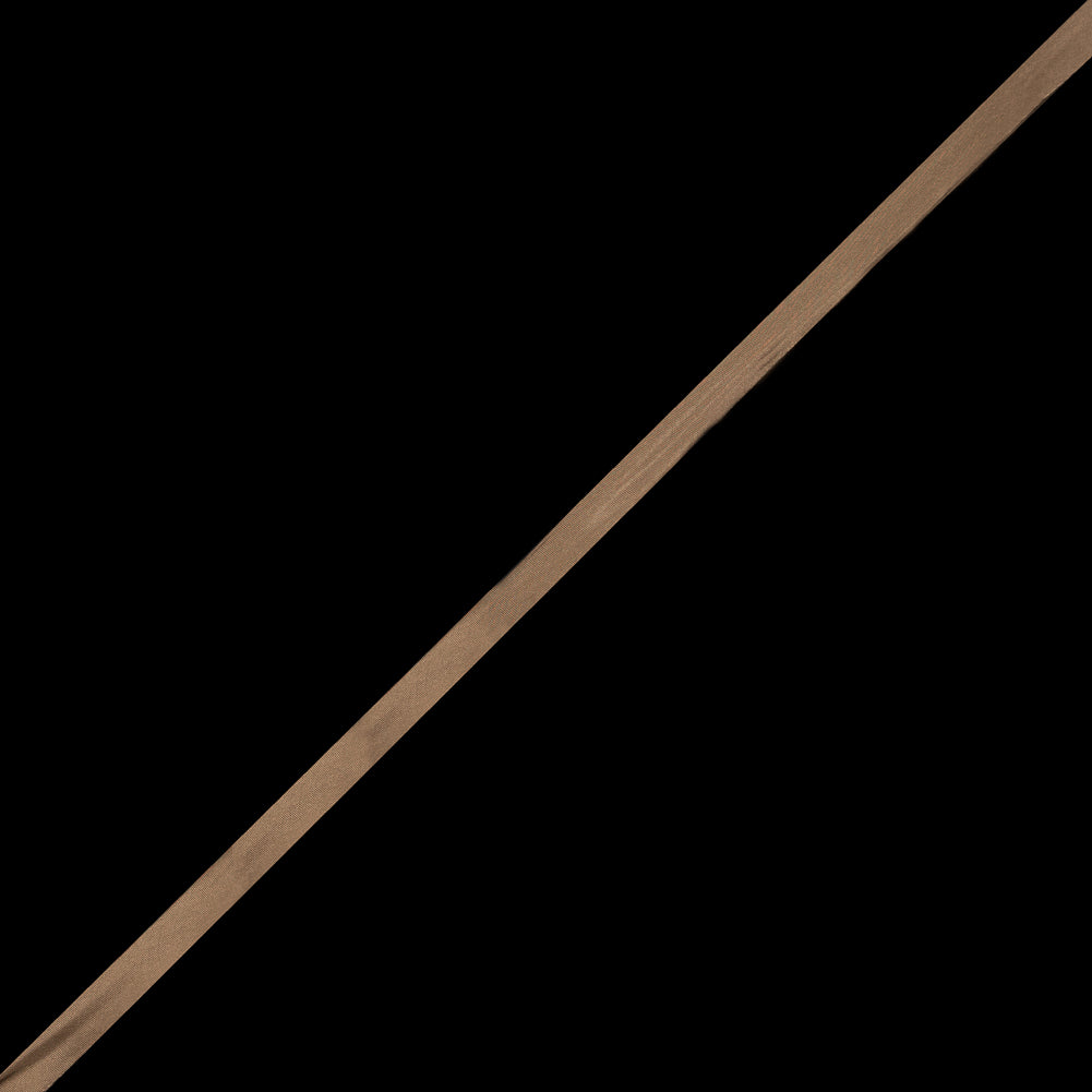 Taupe Foldover Bias Binding Tape - 0.5"