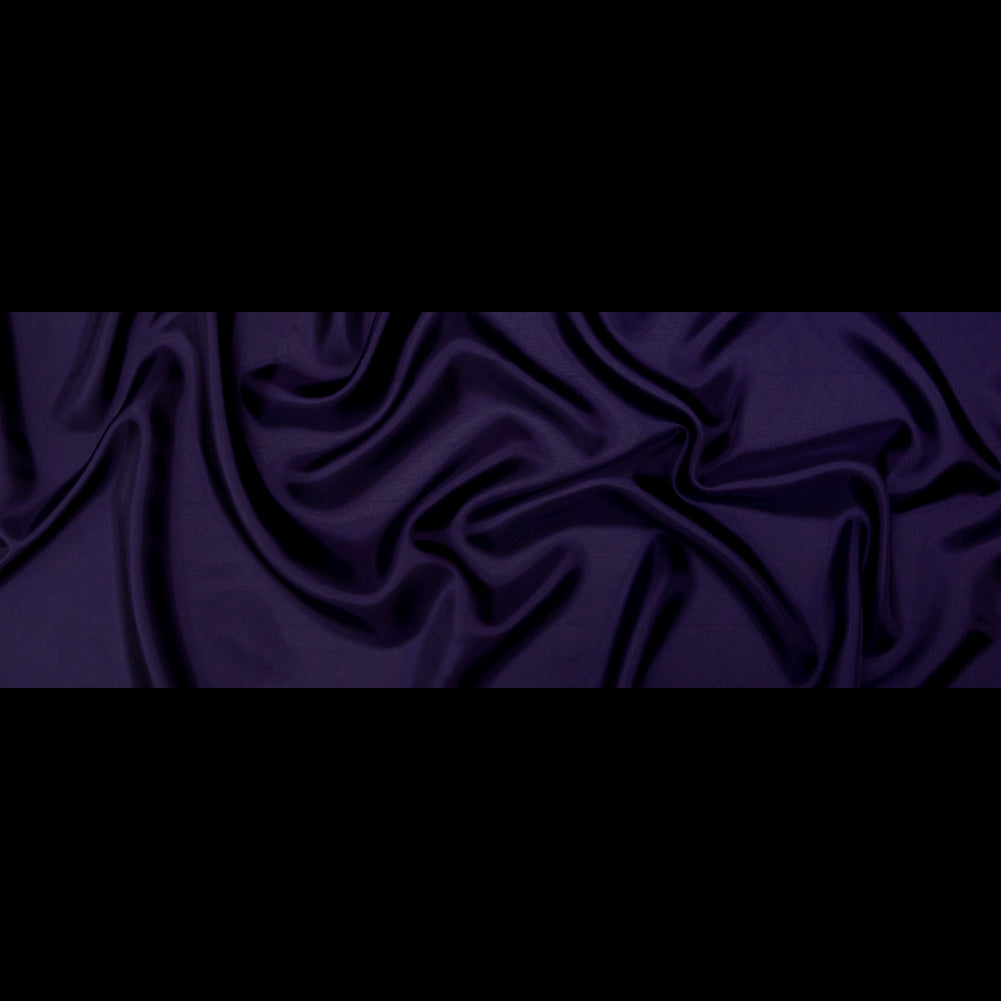 Bemberg Lining - Nightshade Purple - Lucidum Collection Folded