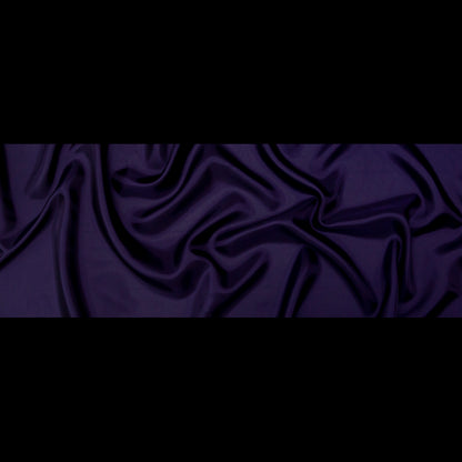 Bemberg Lining - Nightshade Purple - Lucidum Collection Folded