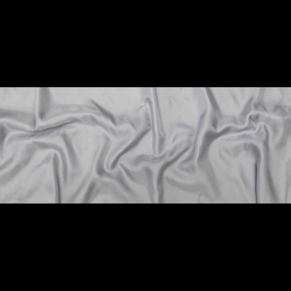 Twill Bemberg Lining - Pale Gray - Lustro Collection Folded