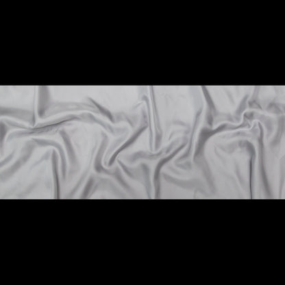 Twill Bemberg Lining - Pale Gray - Lustro Collection Folded