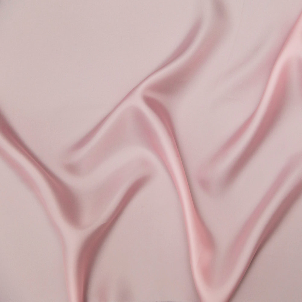 Pink Linbin Twill Bemberg Lining - Bridal Pink - Lustro Collection