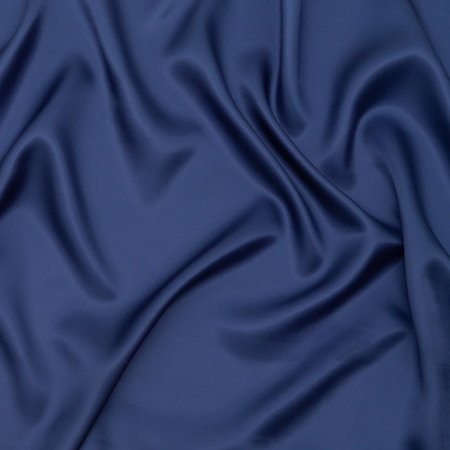 Twill Bemberg Lining - Navy - Lustro Collection