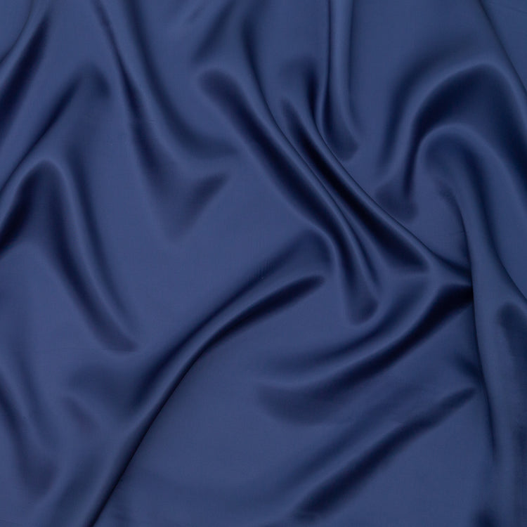 template--26688905969737__main-Twill Bemberg Lining - Navy - Lustro Collection