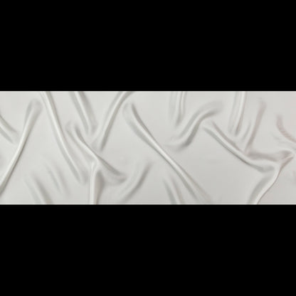 Twill Bemberg Lining - Marshmallow - Lustro Collection Folded