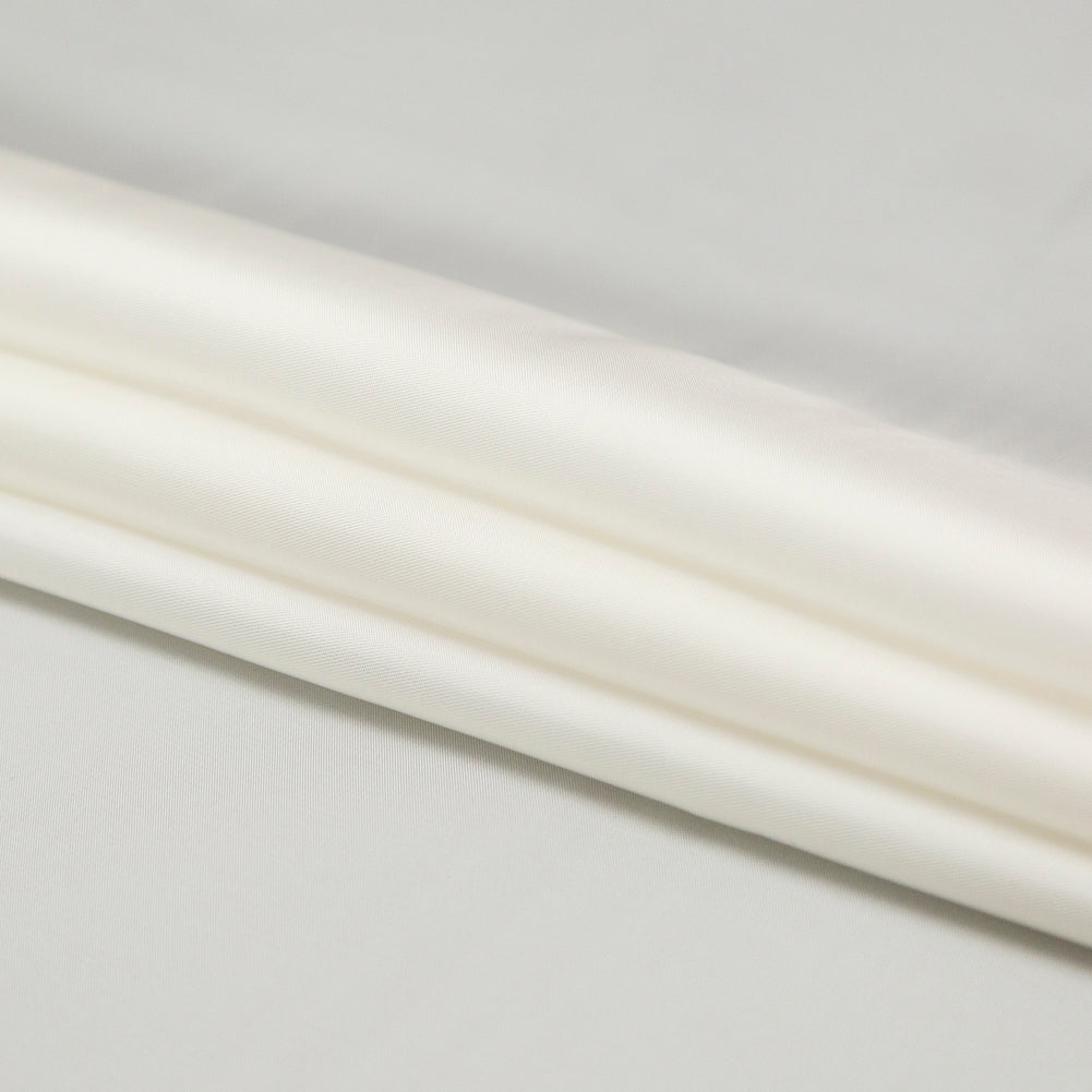 Twill Bemberg Lining - Marshmallow - Lustro Collection Detail