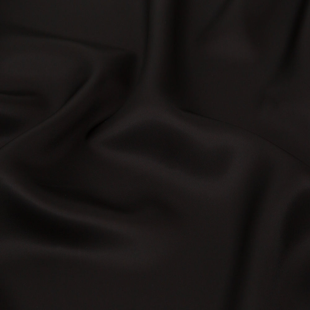 Twill Bemberg Lining - Black - Lustro Collection Full