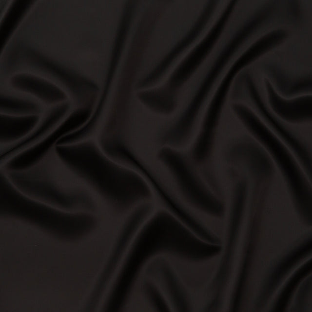 Twill Bemberg Lining - Black - Lustro Collection