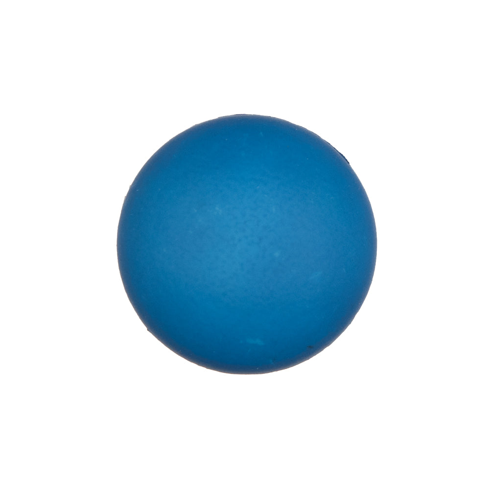 Italian Blue Nylon Shank Back Button - 36L/23mm