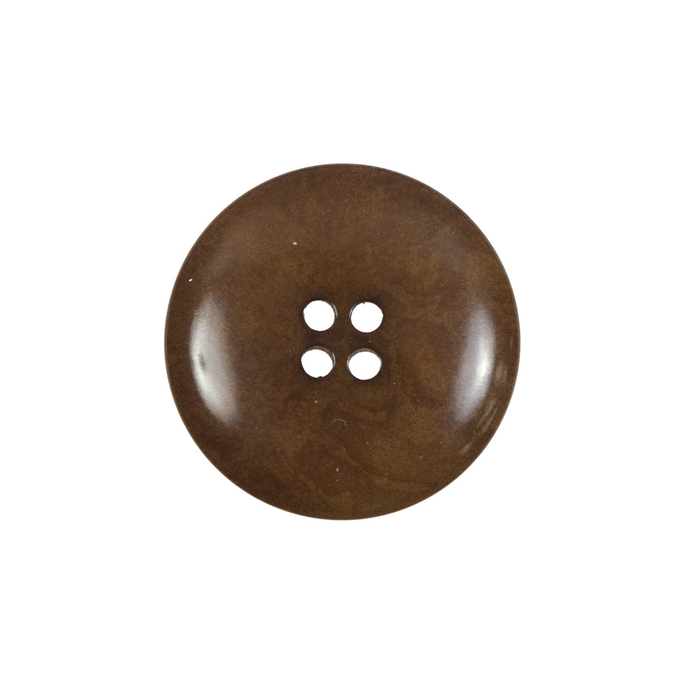 Brown Horn 4-Hole Button - 36L/23mm Detail