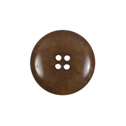 Brown Horn 4-Hole Button - 36L/23mm Detail
