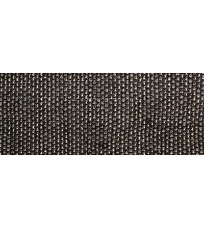 Black and Metallic Gold Blended Wool Crochet Lace Folded