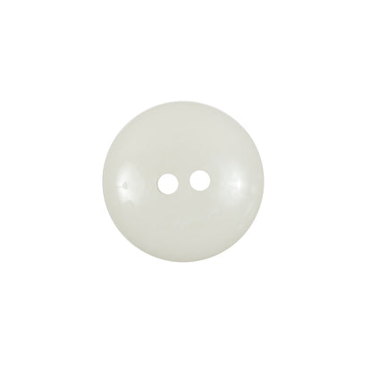 Ivory Plastic 2-Hole Button - 28L/18mm Detail