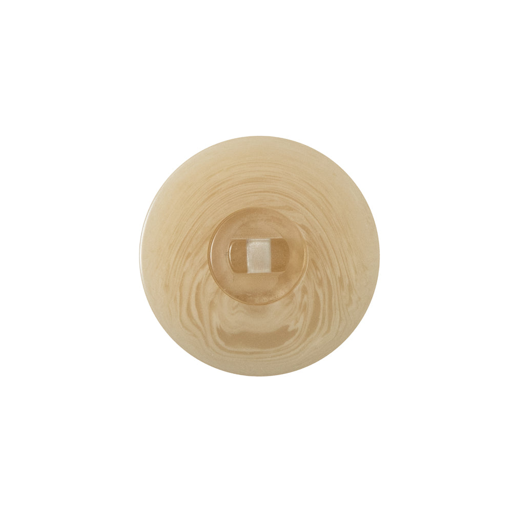 Beige Domed Shank Back Button - 32L/20mm Detail