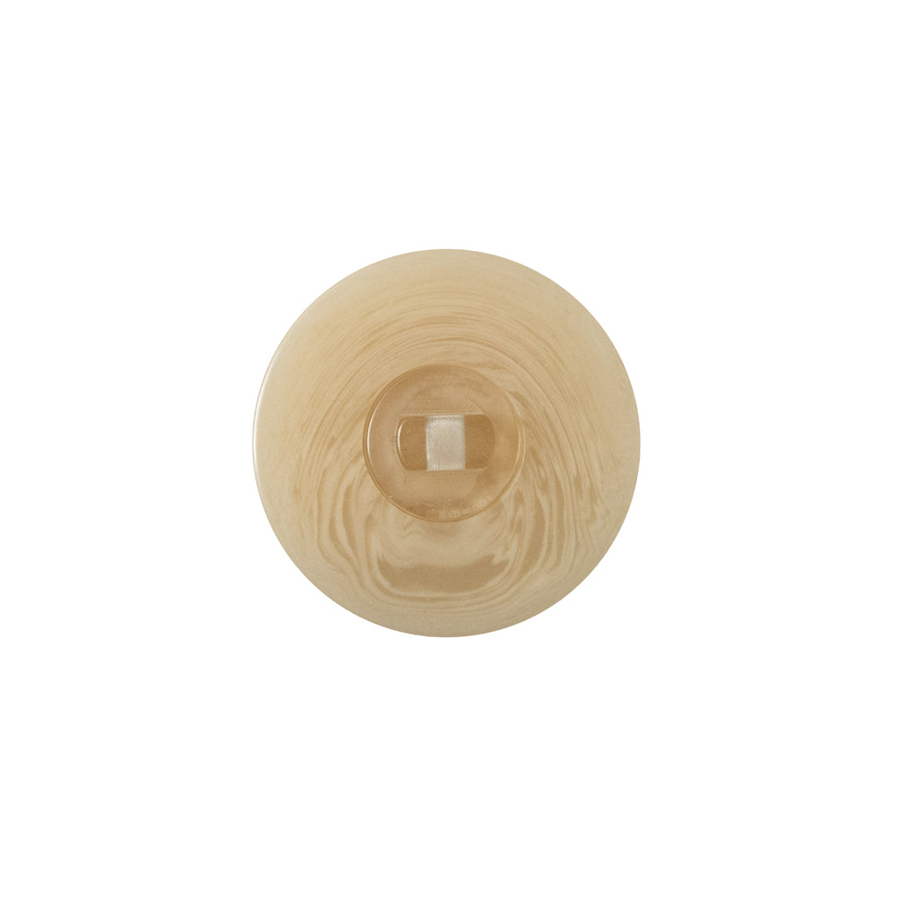 Beige Domed Shank Back Button - 28L/18mm Detail