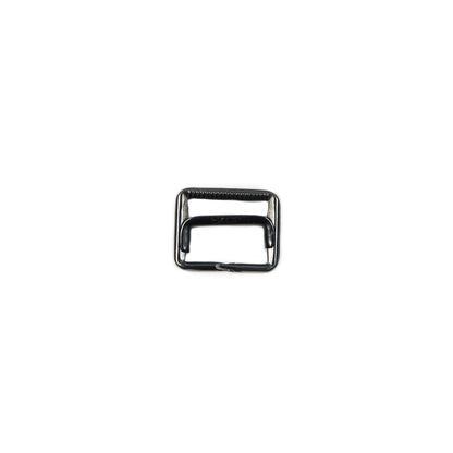 Gunmetal Metal Buckle - 0.75" x 1" Detail