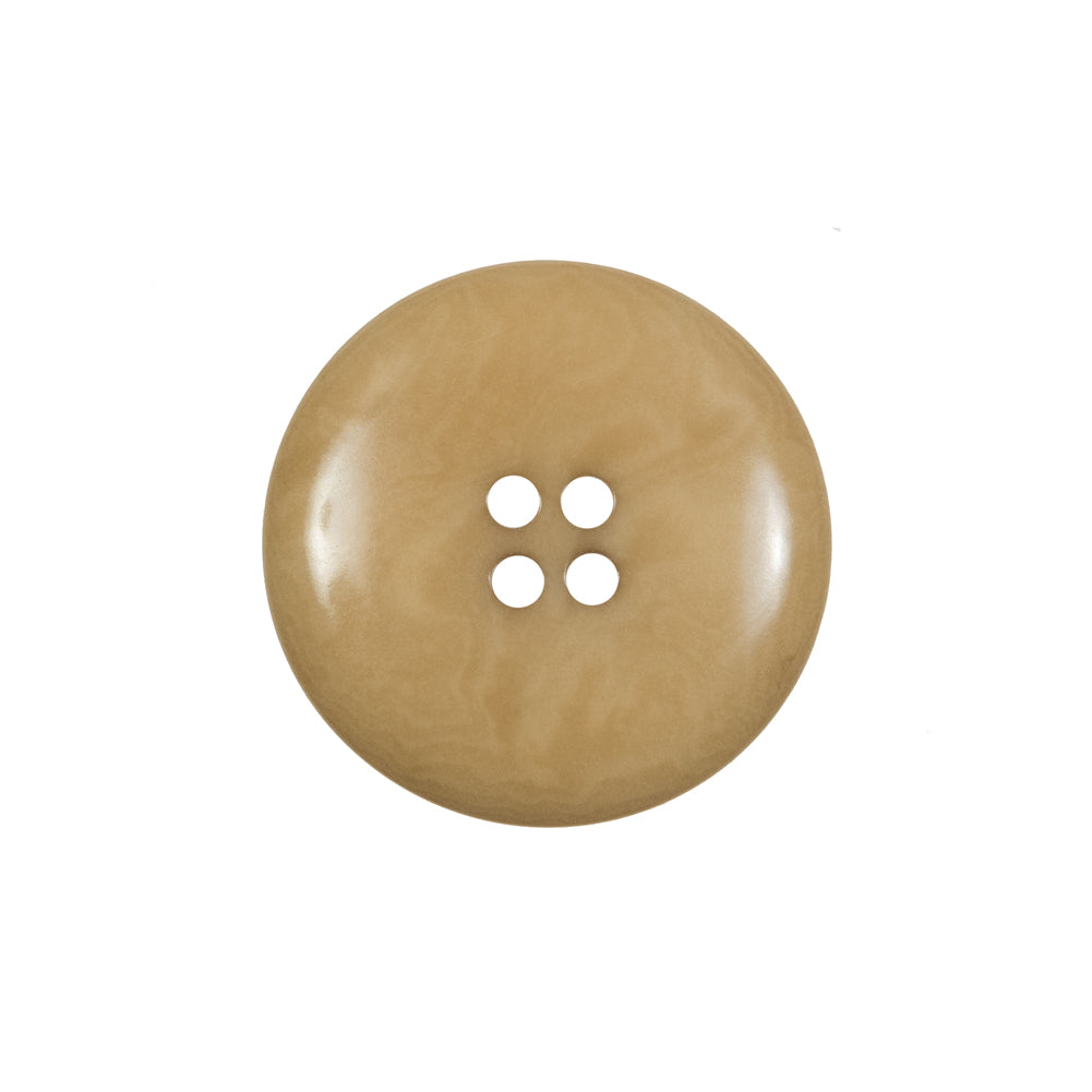 Suntan Swirled Horn 4-Hole Button - 36L/23mm Detail