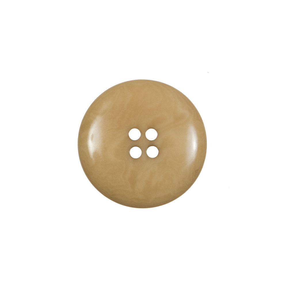 Suntan Marble-Faced Horn 4-Hole Button - 32L/20mm Detail