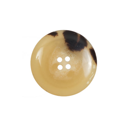 Tan/Brown Plastic 4-Hole Button - 36L/23mm Detail
