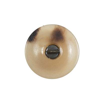 Beige MOP Italian Shank Back Button - 36L/23mm Detail