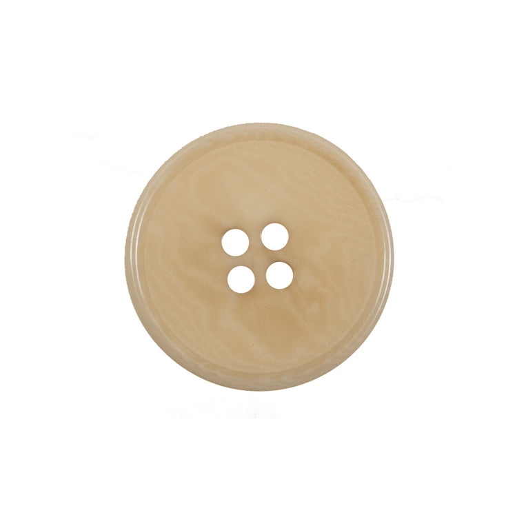 template--26688905969737__main-Light Tan Horn 4-Hole Button - 36L/23mm