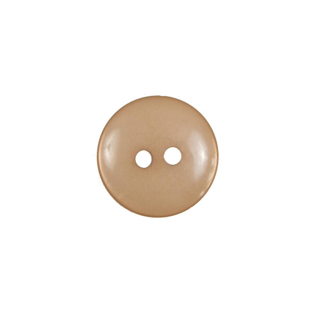 Iridescent Tan 2-Hole Button - 24L/15mm Detail