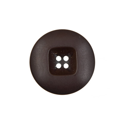 Brown Plastic 4-Hole Button - 36L/23mm