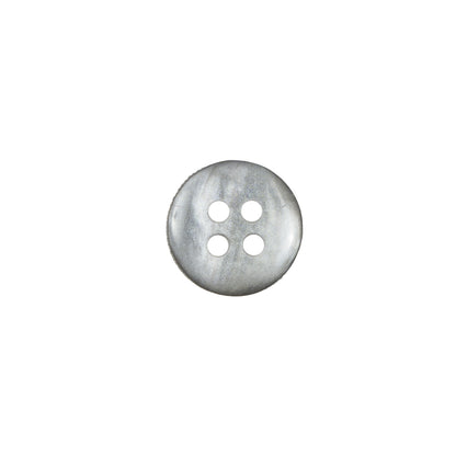 Gray Iridescent Plastic 4-Hole Button - 18L/11.5mm Detail