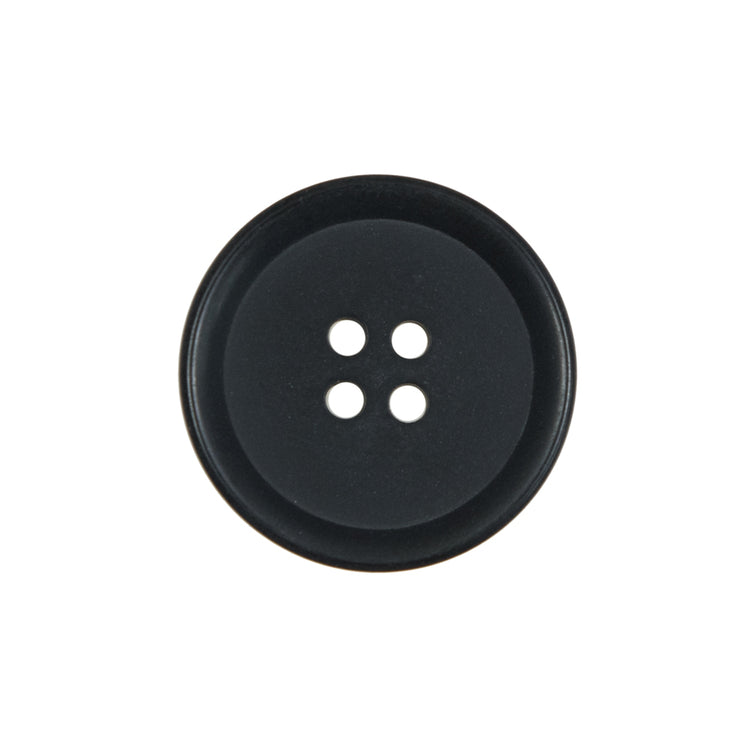 template--25130090922057__main-Matte Black Plastic 4-Hole Button - 36L/23mm