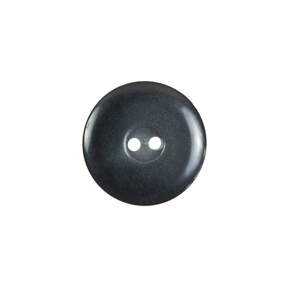Gray 2-Hole Plastic Button - 28L/18mm