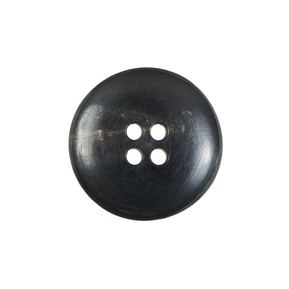 Dark Brown Horn 4-Hole Button - 36L/23mm Detail