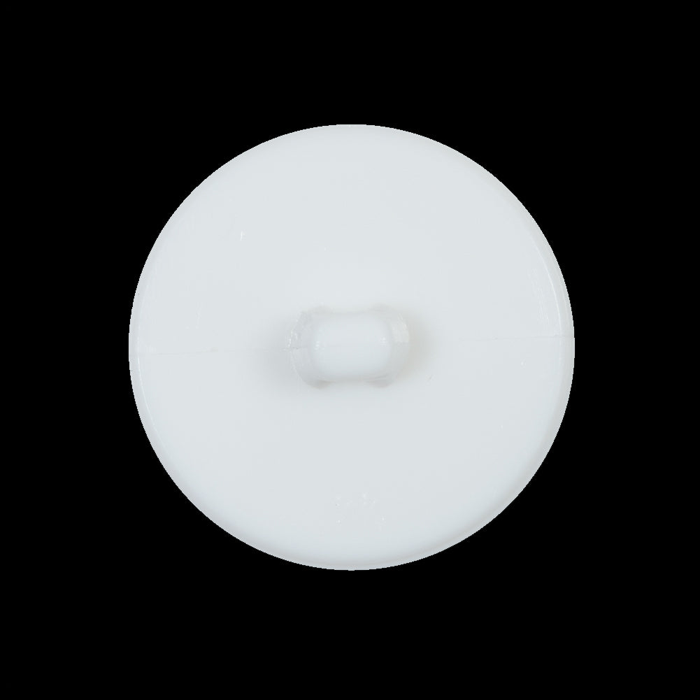 Italian White Shank Back Button - 44L/28mm Detail