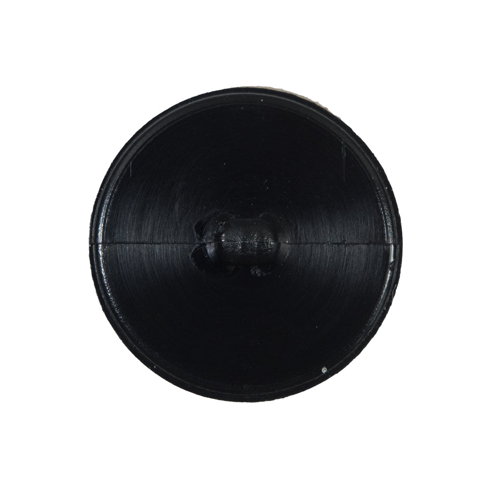 Italian Black Shank Back Button - 44L/28mm Detail