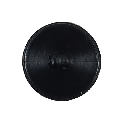 Italian Black Shank Back Button - 44L/28mm Detail