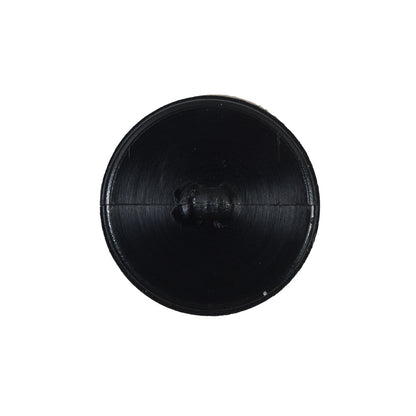 Italian Black Shank Back Button - 36L/23mm Detail