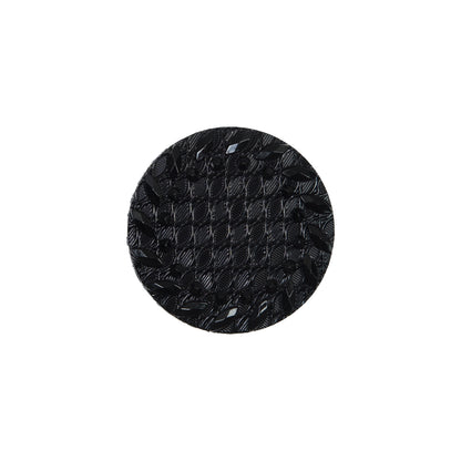 Italian Black Shank Back Button - 30L/19mm