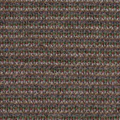 Italian Beige, Green and Red Chunky Wool Knit