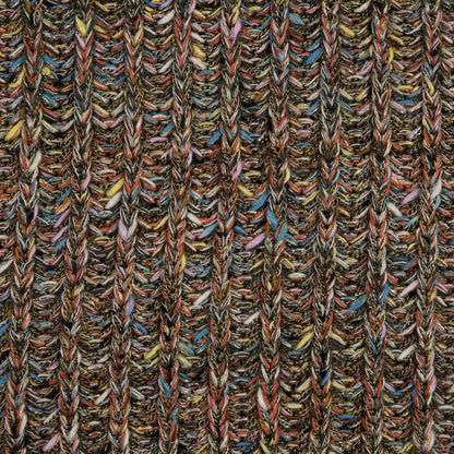 Italian Orange, Yellow and Green Chunky Wool Knit Full