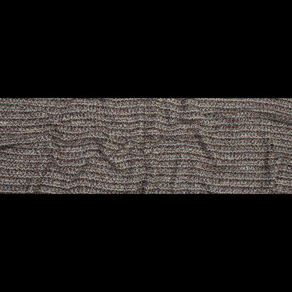 Italian Orange, Green and White Striped Wool Knit Folded