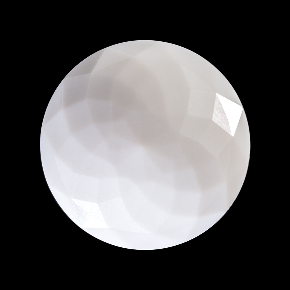 Italian White Shank Back Button - 44L/28mm