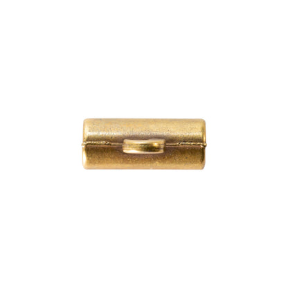 Gold Metal Toggle Button - 0.25" x 0.5" Folded
