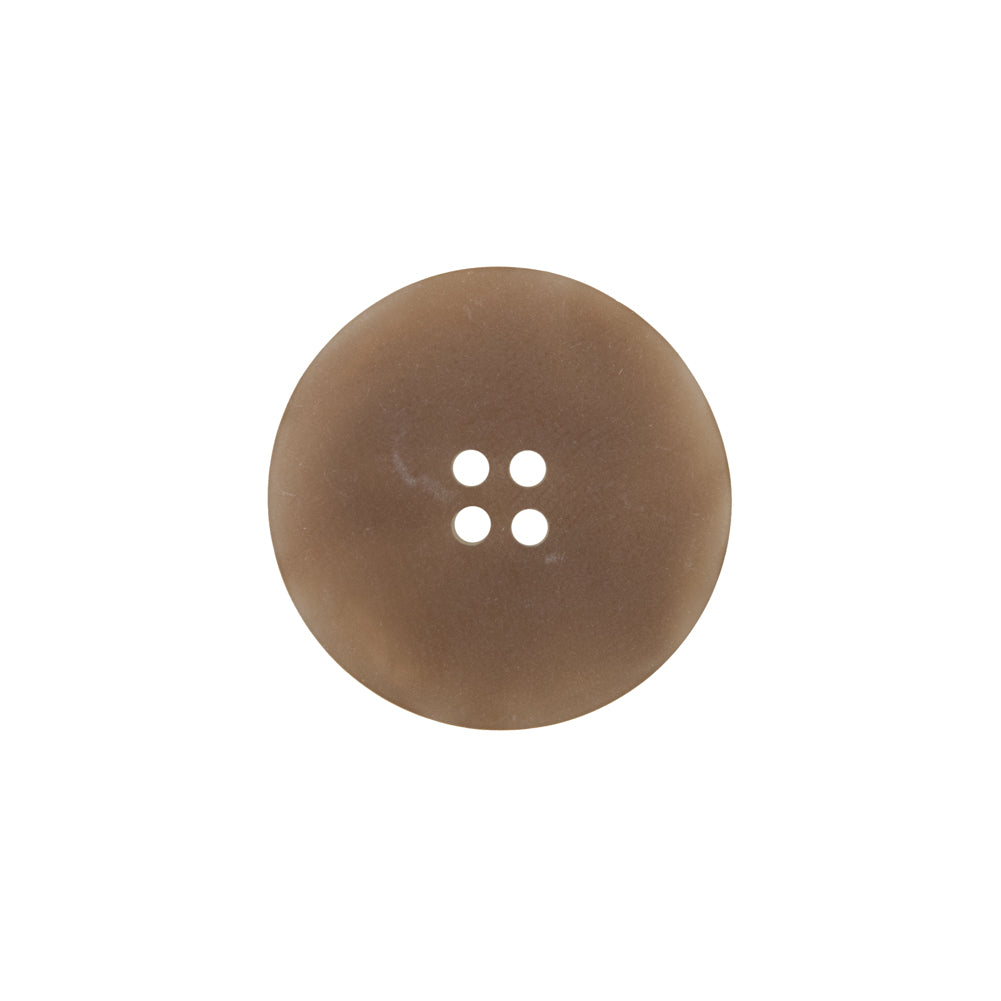Beige Marbled Plastic 4-Hole Button - 32L/20mm Detail