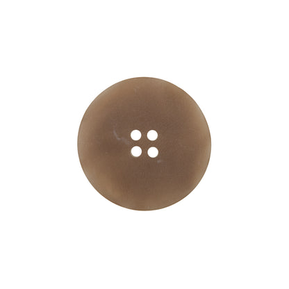 Beige Marbled Plastic 4-Hole Button - 32L/20mm Detail