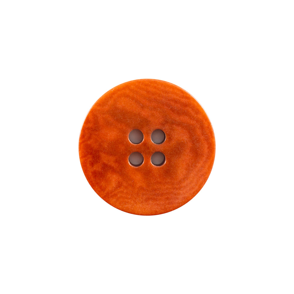 Burnt Red 4-Hole Button - 32L/20mm Detail