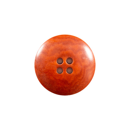 Burnt Red 4-Hole Button - 32L/20mm