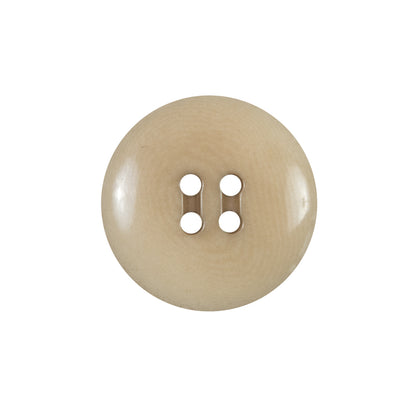 Beige Horn 4-Hole Button - 36L/23mm Detail
