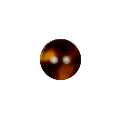 Tortoise Shell 2-Hole Button - 20L/12.5mm Detail