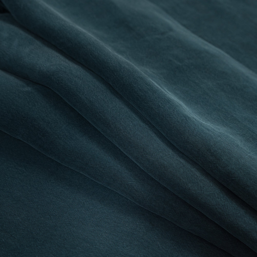 Pacific Cupro Plain Dyed Certified Vegan Fabric Detail