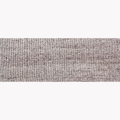 White and Burgundy Chunky Wool Knit Folded