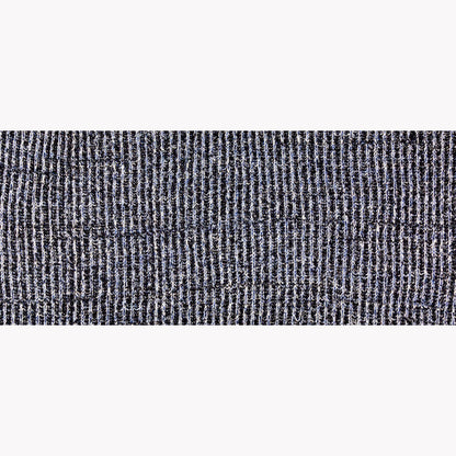 Navy and White Chunky Wool Knit Folded